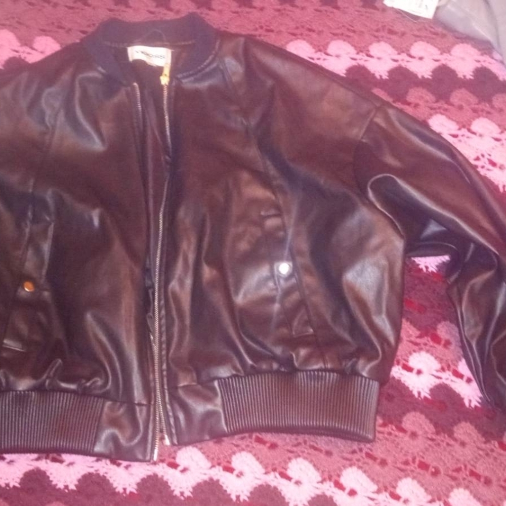Vigoss Black Leather Jacket
